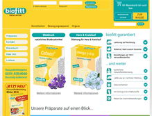 Tablet Screenshot of biofitt.com